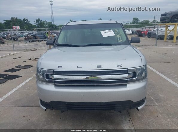 2FMGK5B80JBA02156 2018 FORD FLEX Silver ხელსაწყოთა პანელის ხედი