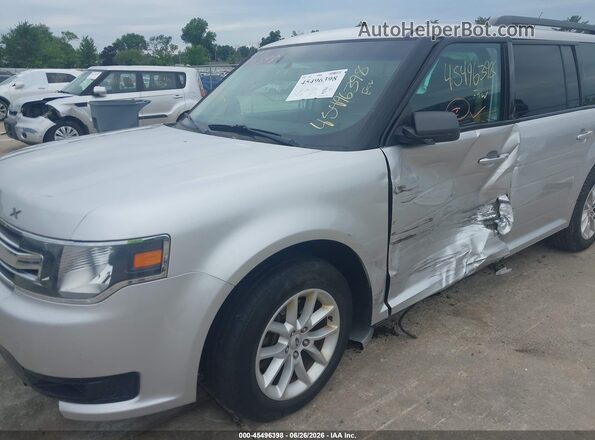 2FMGK5B80JBA02156 2018 FORD FLEX Silver წინა ხედი