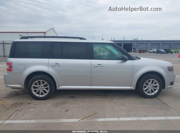 2FMGK5B80JBA02156 2018 FORD FLEX Silver უკანა სალონის ხედი