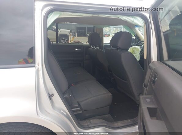 2FMGK5B80JBA02156 2018 FORD FLEX Silver VIN კოდის სტიკერის ხედი