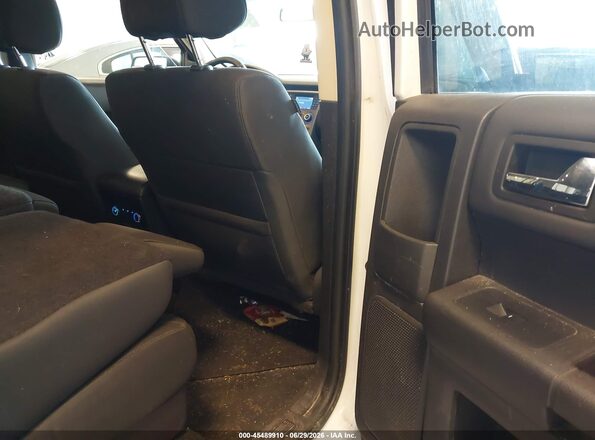 2FMGK5B81GBA13742 2016 FORD FLEX White Widok naklejki z numerem VIN
