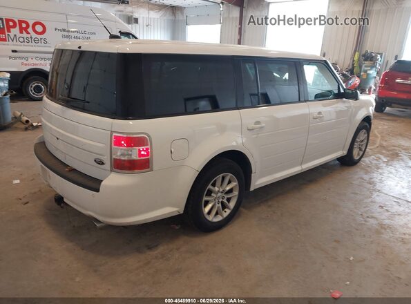2FMGK5B81GBA13742 2016 FORD FLEX White Tył prawy