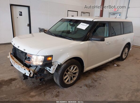 2FMGK5B81GBA13742 2016 FORD FLEX White Przód lewy