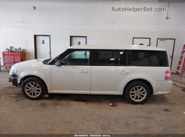 2FMGK5B81GBA13742 2016 FORD FLEX White Widok wnętrza 360 stopni