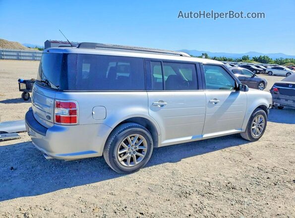 2FMGK5B81HBA08381 2017 FORD FLEX Silver Trasero derecho