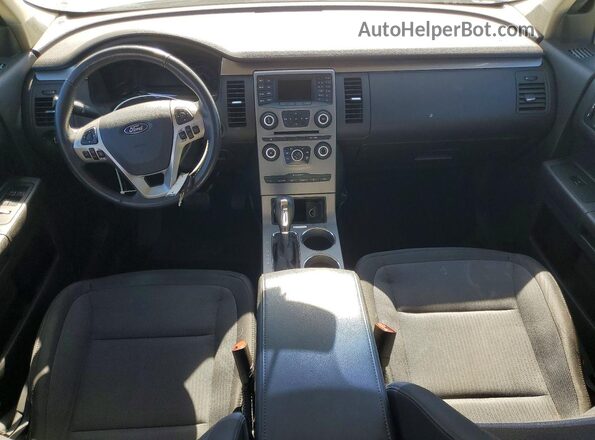 2FMGK5B81HBA08381 2017 FORD FLEX Silver Vista del salpicadero
