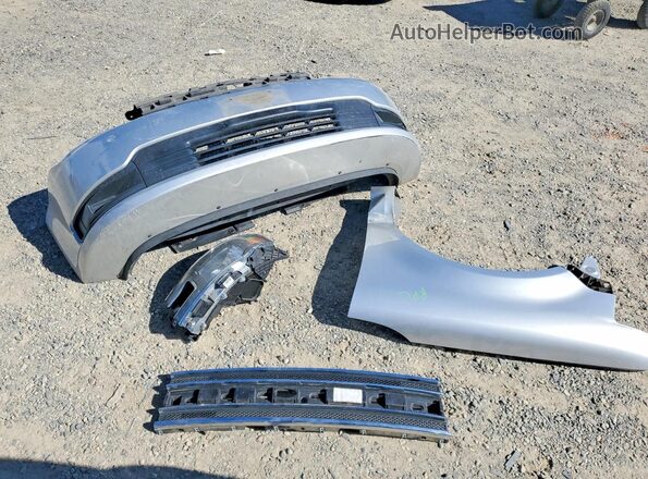 2FMGK5B81HBA08381 2017 FORD FLEX Silver Vista del compartimento del motor