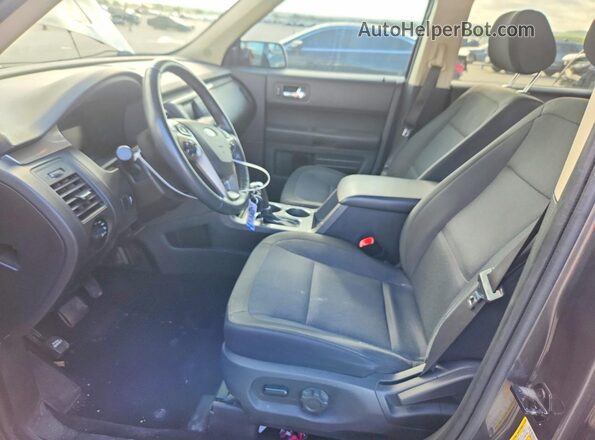 2FMGK5B81KBA24619 2019 FORD FLEX Серый Вид салона спереди