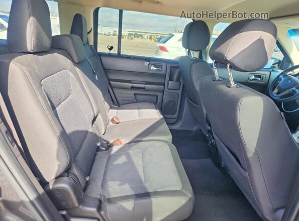 2FMGK5B81KBA24619 2019 FORD FLEX Серый Вид задней части салона