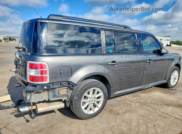 2FMGK5B81KBA24619 2019 FORD FLEX Серый Задняя правая четверть