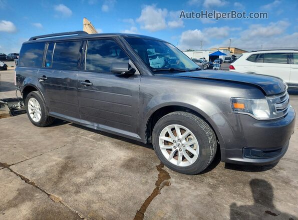 2FMGK5B81KBA24619 2019 FORD FLEX Серый Передняя правая четверть