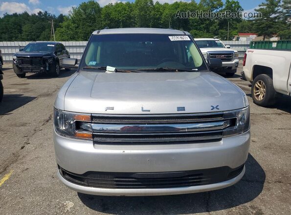 2FMGK5B83JBA03317 2018 FORD FLEX Silver Դիմացի տեսք