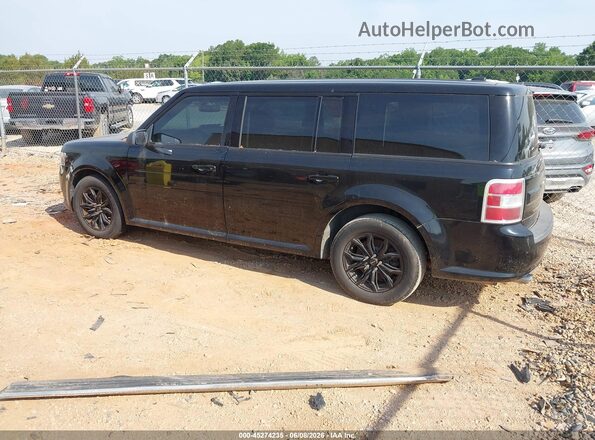 2FMGK5B86GBA19214 2016 FORD FLEX Black Trasero izquierdo