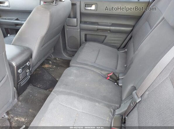 2FMGK5B86GBA19214 2016 FORD FLEX Black Vista de la etiqueta del VIN
