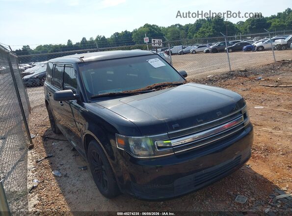 2FMGK5B86GBA19214 2016 FORD FLEX Black Vista interior trasera