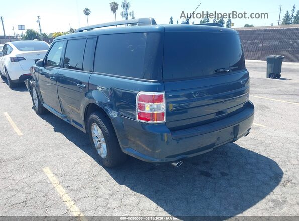 2FMGK5B86GBA24154 2016 FORD FLEX Dark Blue Հետևի ձախ
