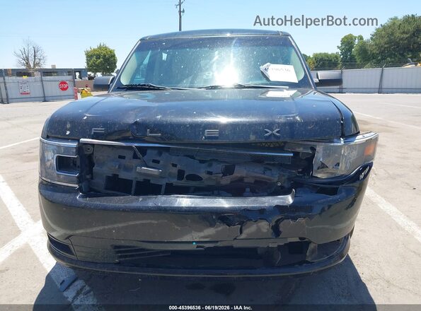 2FMGK5B87GBA12577 2016 FORD FLEX Black Rear interior view