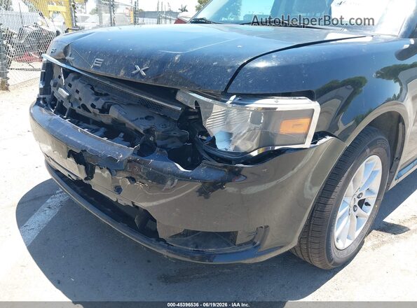 2FMGK5B87GBA12577 2016 FORD FLEX Black Front view