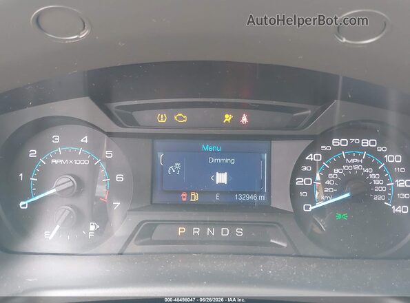 2FMGK5B88JBA19092 2018 FORD FLEX Silver უკანა სავარძლების ხედი