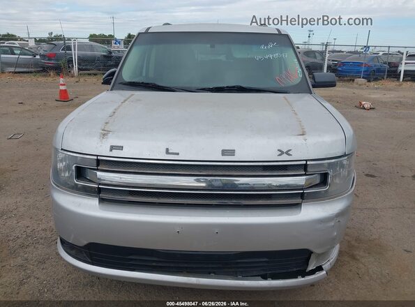 2FMGK5B88JBA19092 2018 FORD FLEX Silver წინა ხედი