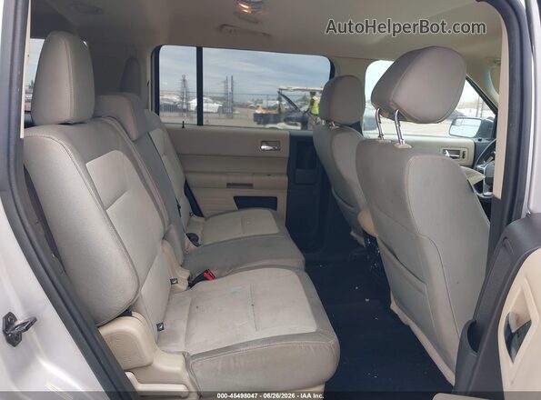 2FMGK5B88JBA19092 2018 FORD FLEX Silver VIN კოდის სტიკერის ხედი