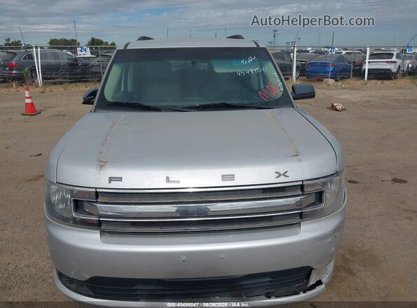 2FMGK5B88JBA19092 2018 FORD FLEX Silver ხელსაწყოთა პანელის ხედი
