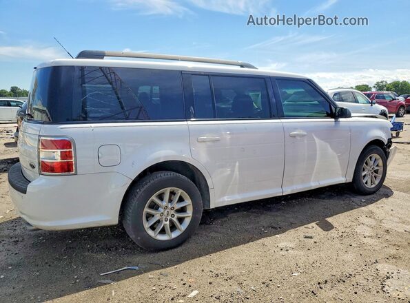 2FMGK5B88KBA33933 2019 FORD FLEX White Задня права чверть