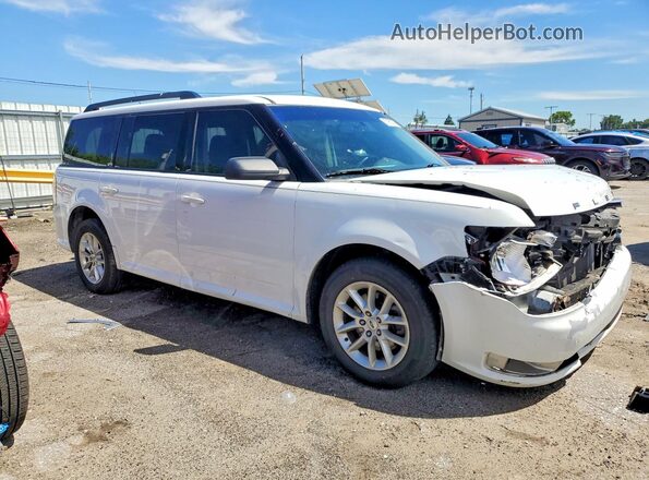 2FMGK5B88KBA33933 2019 FORD FLEX White Передня права чверть