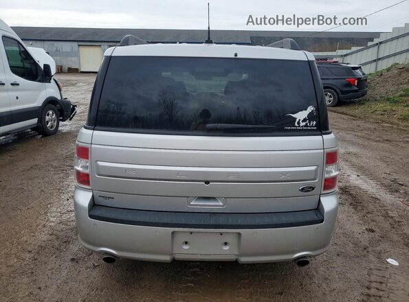2FMGK5B89GBA18400 2016 FORD FLEX Gray Вид ззаду