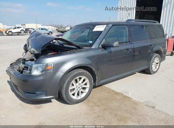2FMGK5B89JBA11826 2018 FORD FLEX Gray Front left