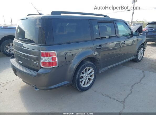 2FMGK5B89JBA11826 2018 FORD FLEX Gray Rear right