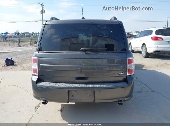 2FMGK5B89JBA11826 2018 FORD FLEX Gray 