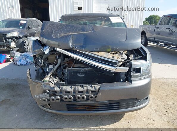 2FMGK5B89JBA11826 2018 FORD FLEX Gray Instrument cluster view