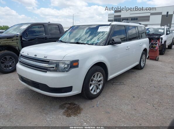 2FMGK5B8XGBA14064 2016 FORD FLEX White Front left