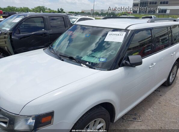 2FMGK5B8XGBA14064 2016 FORD FLEX White Front view