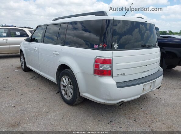 2FMGK5B8XGBA14064 2016 FORD FLEX White Rear left