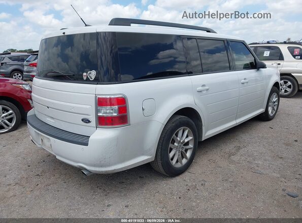 2FMGK5B8XGBA14064 2016 FORD FLEX White Rear right
