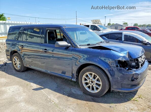 2FMGK5B8XHBA01610 2017 FORD FLEX Blue Przód prawy