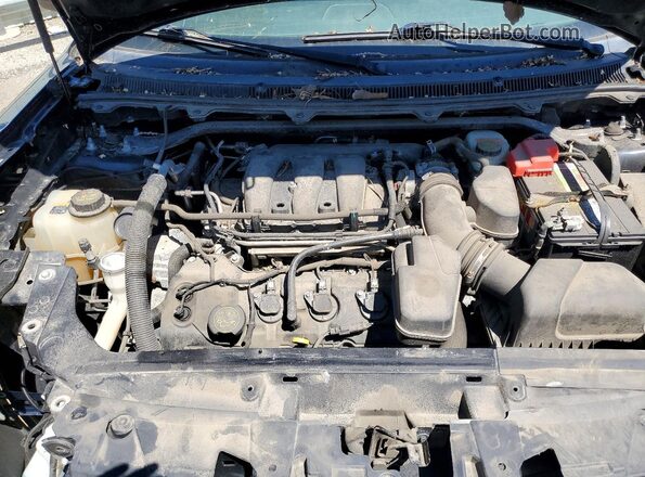 2FMGK5B8XHBA01610 2017 FORD FLEX Blue Widok komory silnika