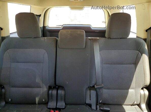 2FMGK5B8XHBA01610 2017 FORD FLEX Blue Widok tylnych siedzeń