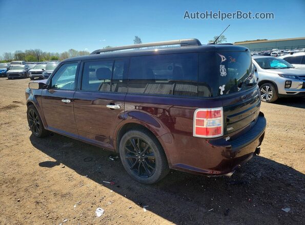 2FMGK5C80KBA07843 2019 FORD FLEX Purple Tył lewy