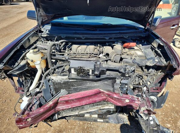 2FMGK5C80KBA07843 2019 FORD FLEX Purple Widok komory silnika