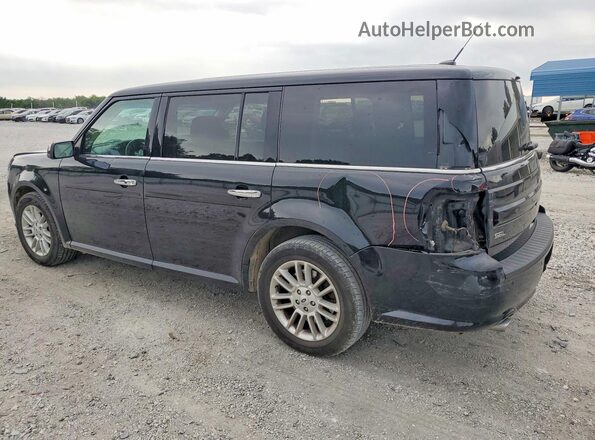 2FMGK5C80KBA14808 2019 FORD FLEX Black Rear left