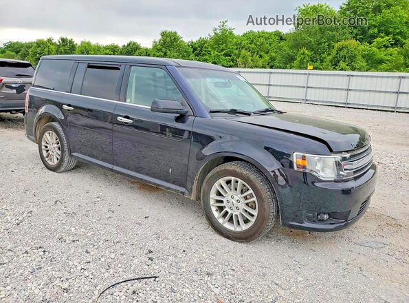 2FMGK5C80KBA14808 2019 FORD FLEX Black Front right