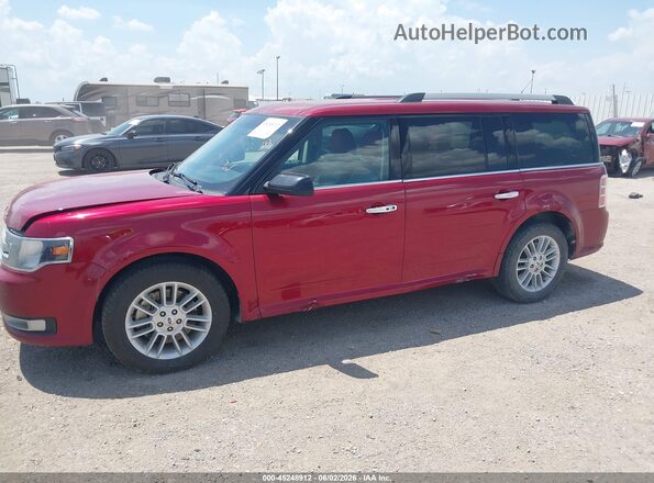 2FMGK5C80KBA33049 2019 FORD FLEX Red Front view