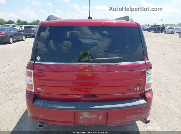 2FMGK5C80KBA33049 2019 FORD FLEX Red 