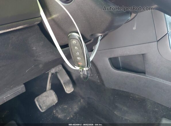 2FMGK5C80KBA33049 2019 FORD FLEX Red Dashboard view