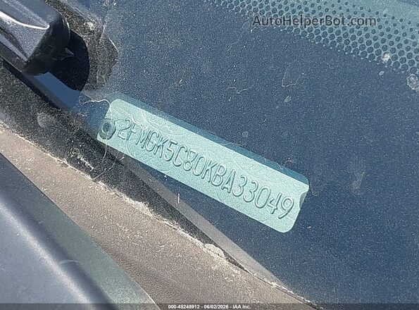 2FMGK5C80KBA33049 2019 FORD FLEX Red 