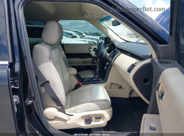 2FMGK5C81JBA03640 2018 FORD FLEX Black Вид салону спереду