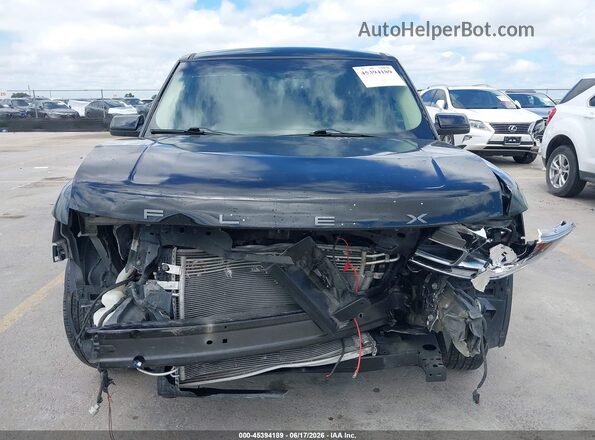 2FMGK5C81JBA03640 2018 FORD FLEX Black Вид задньої частини салону
